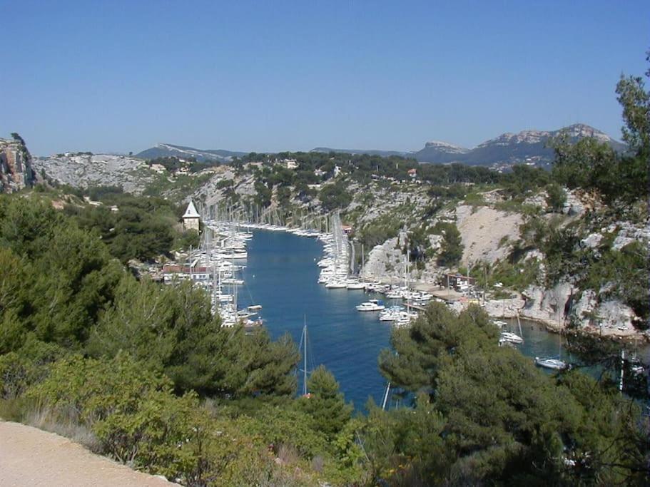 Cassis Calanques, 2 Pieces Grande Terrasse Vue Mer Eksteriør bilde