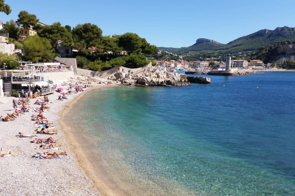 Cassis Calanques, 2 Pieces Grande Terrasse Vue Mer Eksteriør bilde